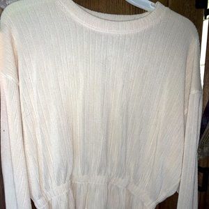 Zara elastic-synched sweater